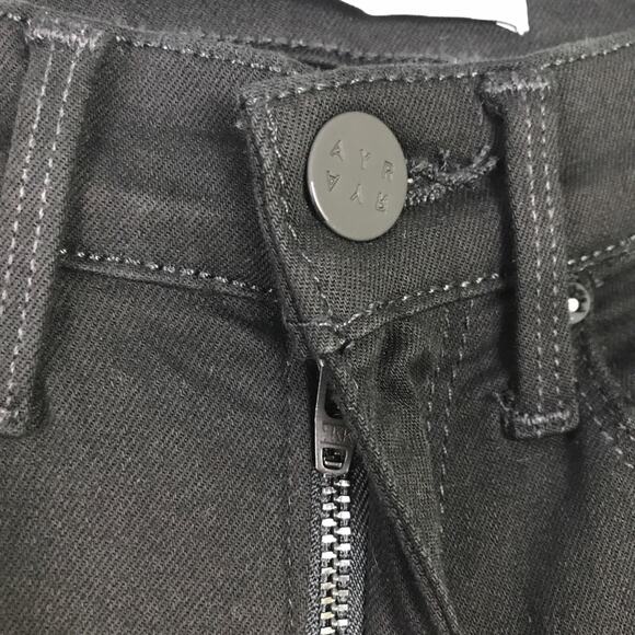 AYR Skinny Jeans Minimalist 9" Rise Made in USA Fall Winter Denim Stretch 24 - Picture 5 of 10